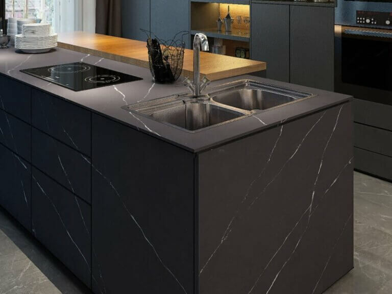 Nero Marquina Quartz Worktop CIM 926