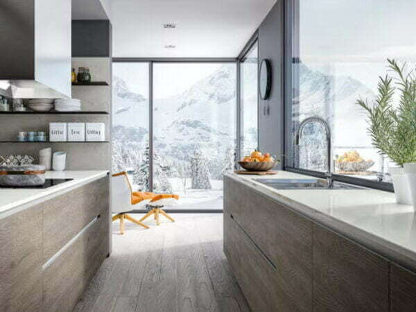 Blanco Zeus Silestone Quartz Worktop SS BLANZE