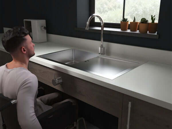 Accessible sink insitu